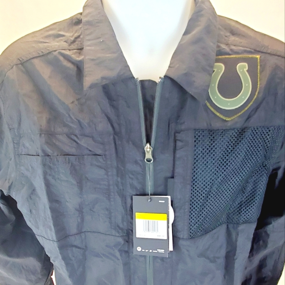 Men's Nike Indianapolis Colts Salute to Service Full-Zip Jacket